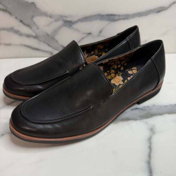 b.o.c. Born Concept Black Vegan Leather Bayley Loafer Sz 8.5 Comfort Classic - Picture 4 of 8